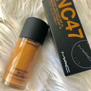 NEW!!! MAC Studio Fix Fluid Foundation NC47